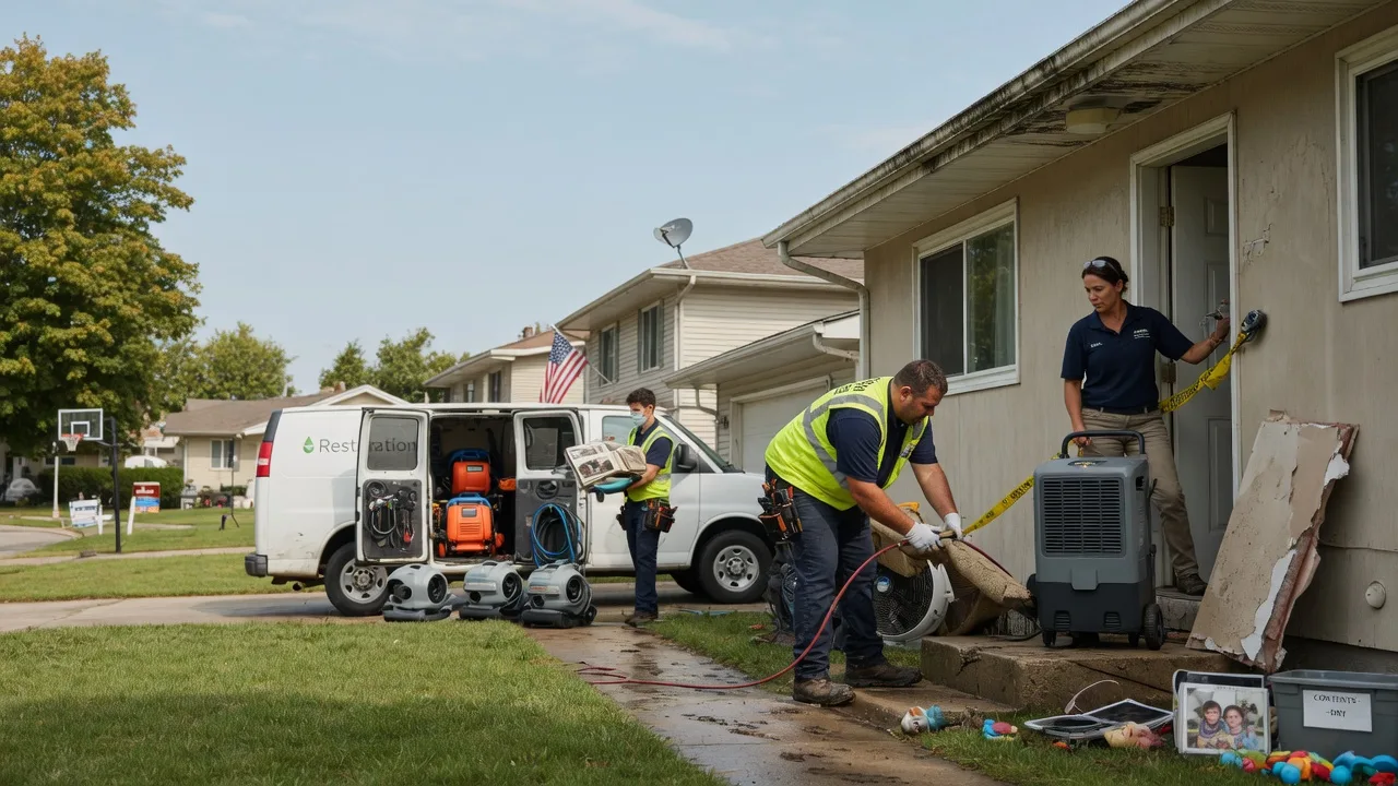 Water Damage Restoration in Blue Earth, MN near me